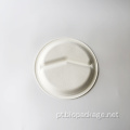 10 polegadas 2 Div Bagasse Plate φ260mm